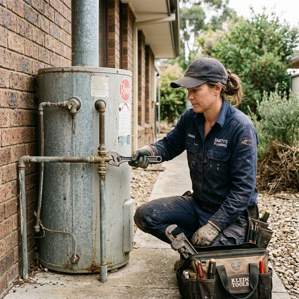 Hot water system repairs Bondi Beach by licensed plumber